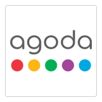 Agoda logo โ commercial client served by Aircon Hero aircond service