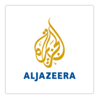 Al Jazeera logo โ commercial client served by Aircon Hero aircond service